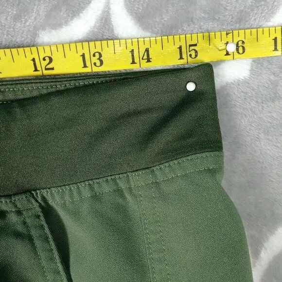 FIGS Scrub Set Men Medium Short Moss Green Leon Top Axim Cargo Pants Stretch - Picture 13 of 15